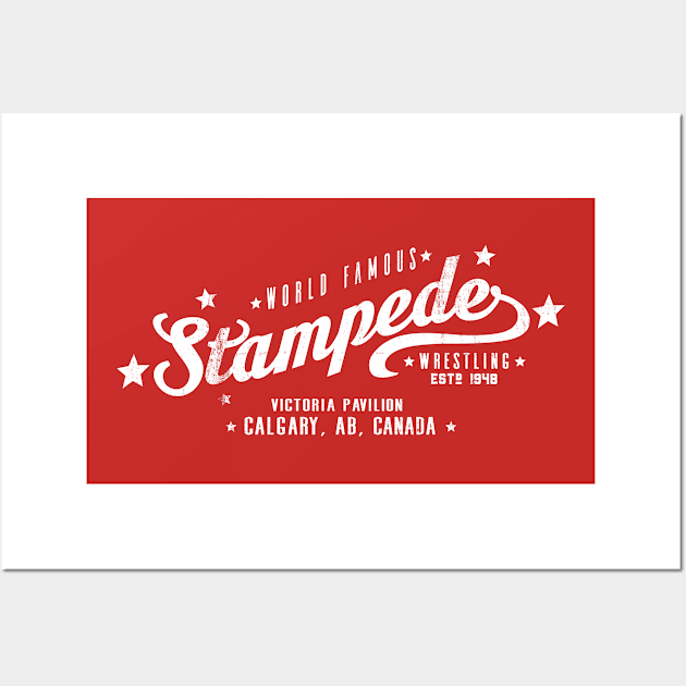 Stampede Wrestling Wall Art by Snomad_Designs